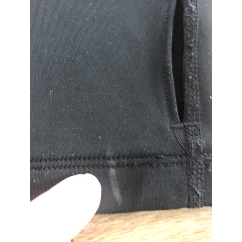 Nike Pro HyperWarm Womens Long Sleeve Pullover Top Keyhole Black Running Active - Picture 7 of 7